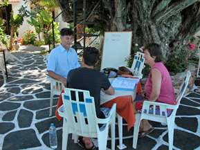 Griechisch lernen auf Rhodos