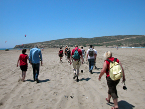 Wanderung nach Prasonisi, Rhodos
